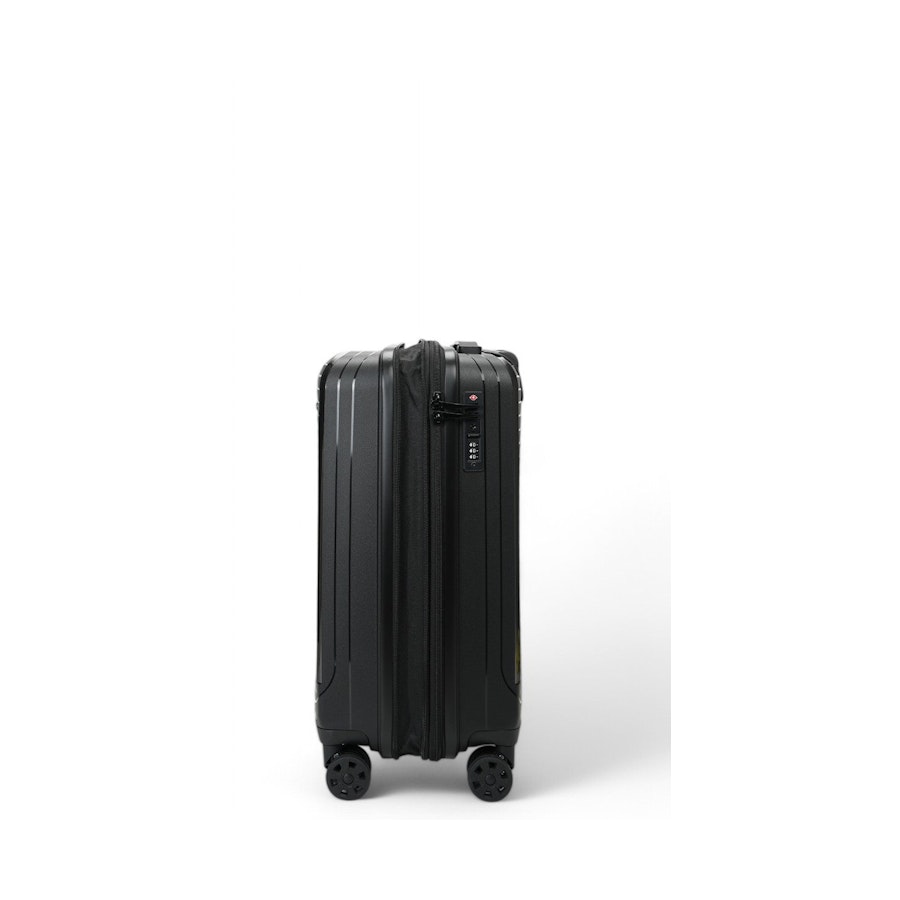 Nomad Venture 56cm Hardside Carry-On Suitcase Black Black