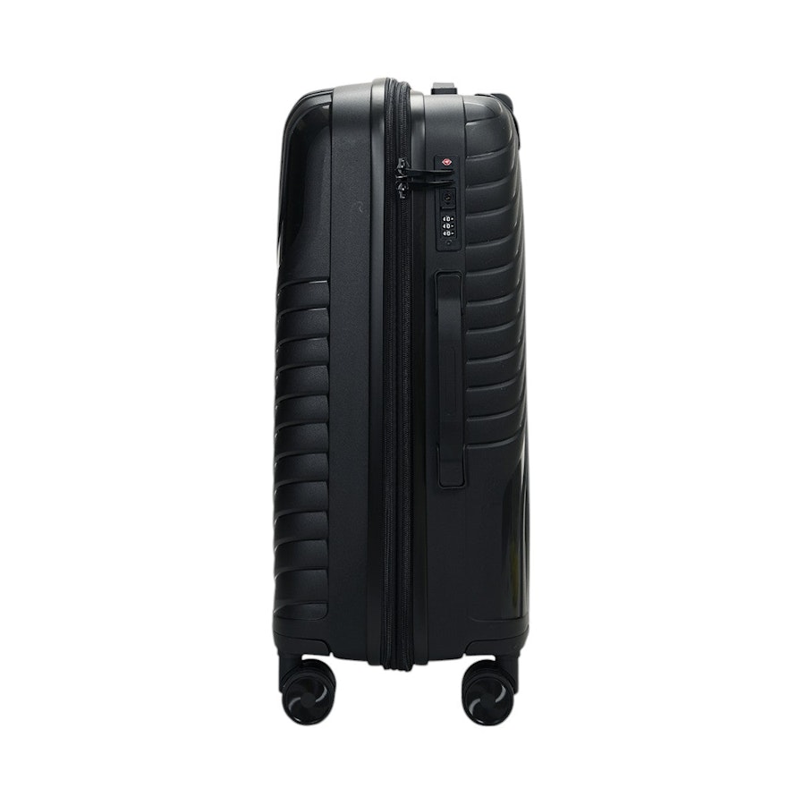 Nomad Journey 66cm Hardside Checked Suitcase Black Black