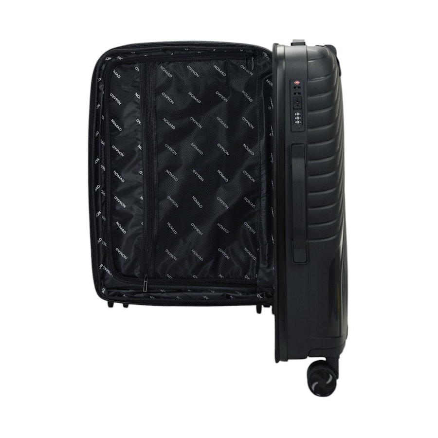 Nomad Journey 56cm & 66cm Hardside Luggage Set Black Black
