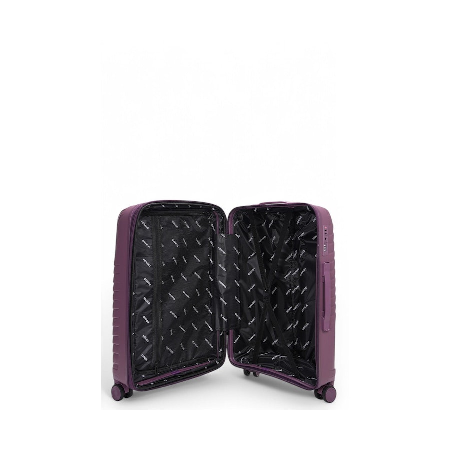 Nomad Journey 56cm & 66cm Hardside Luggage Set Purple Purple