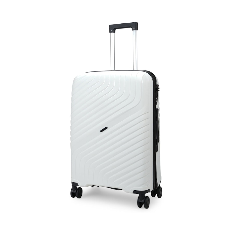 Nomad Journey 56cm & 66cm Hardside Luggage Set White White