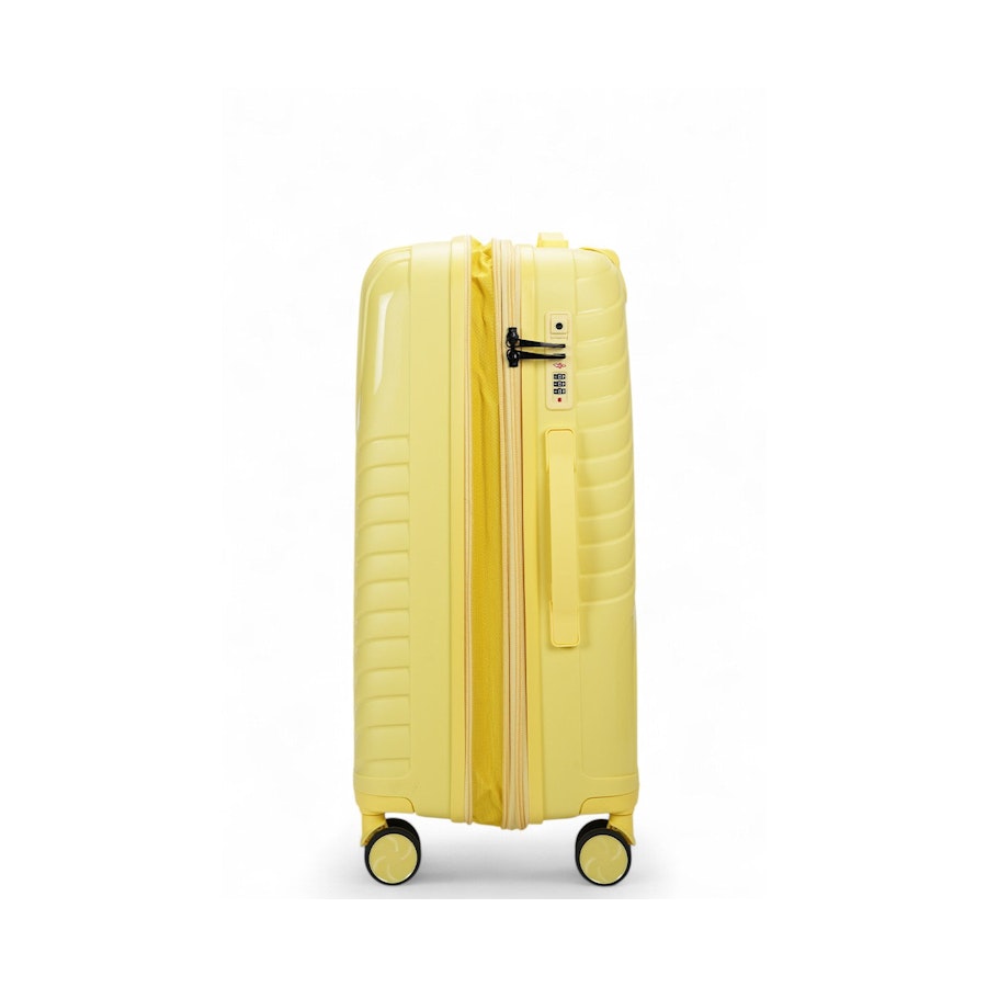 Nomad Journey 56cm & 66cm Hardside Luggage Set Yellow Yellow