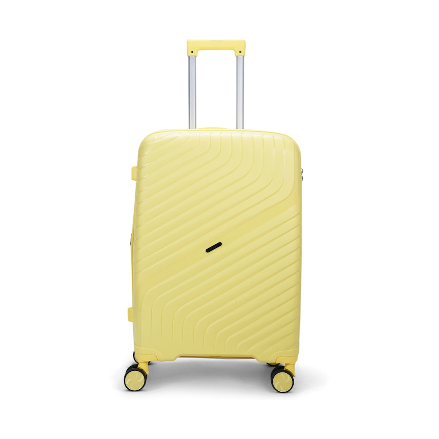 Nomad Journey 56cm & 66cm Hardside Luggage Set Yellow Yellow