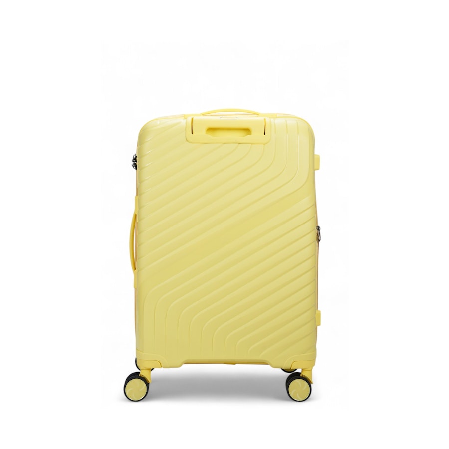 Nomad Journey 56cm & 66cm Hardside Luggage Set Yellow Yellow