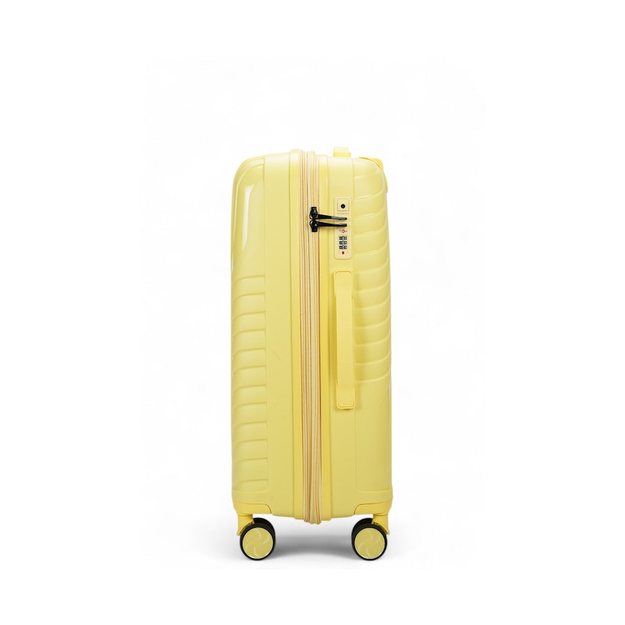 Nomad Journey 56cm & 66cm Hardside Luggage Set Yellow Yellow