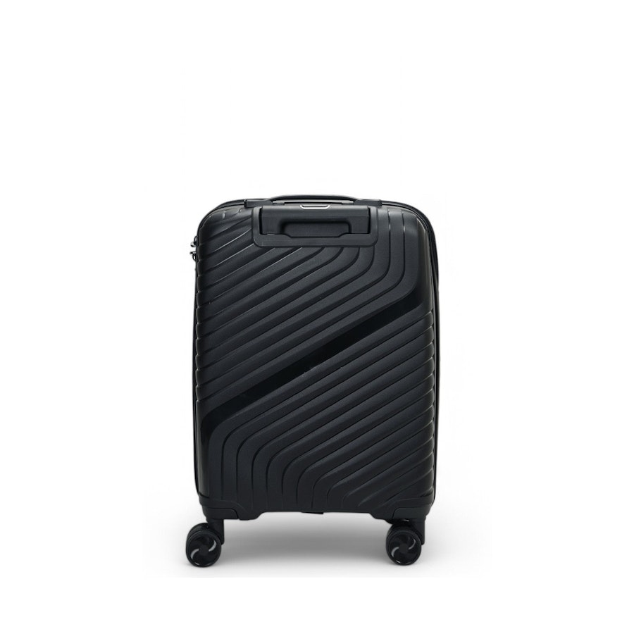 Nomad Journey 56cm Hardside Carry-On Suitcase Black Black