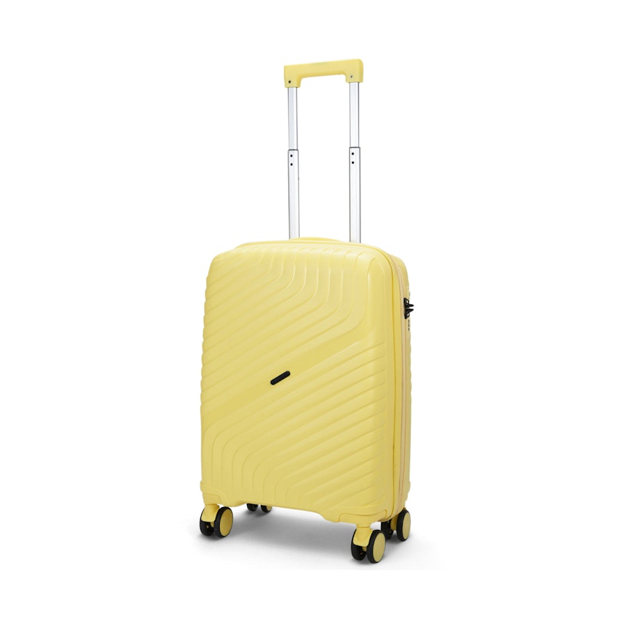 Nomad Journey 56cm Hardside Carry-On Suitcase Yellow Yellow