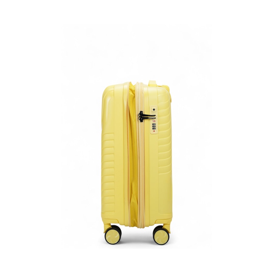 Nomad Journey 56cm Hardside Carry-On Suitcase Yellow Yellow