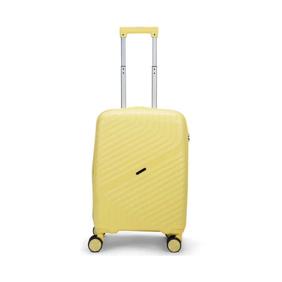 Nomad Journey 56cm Hardside Carry-On Suitcase Yellow Yellow