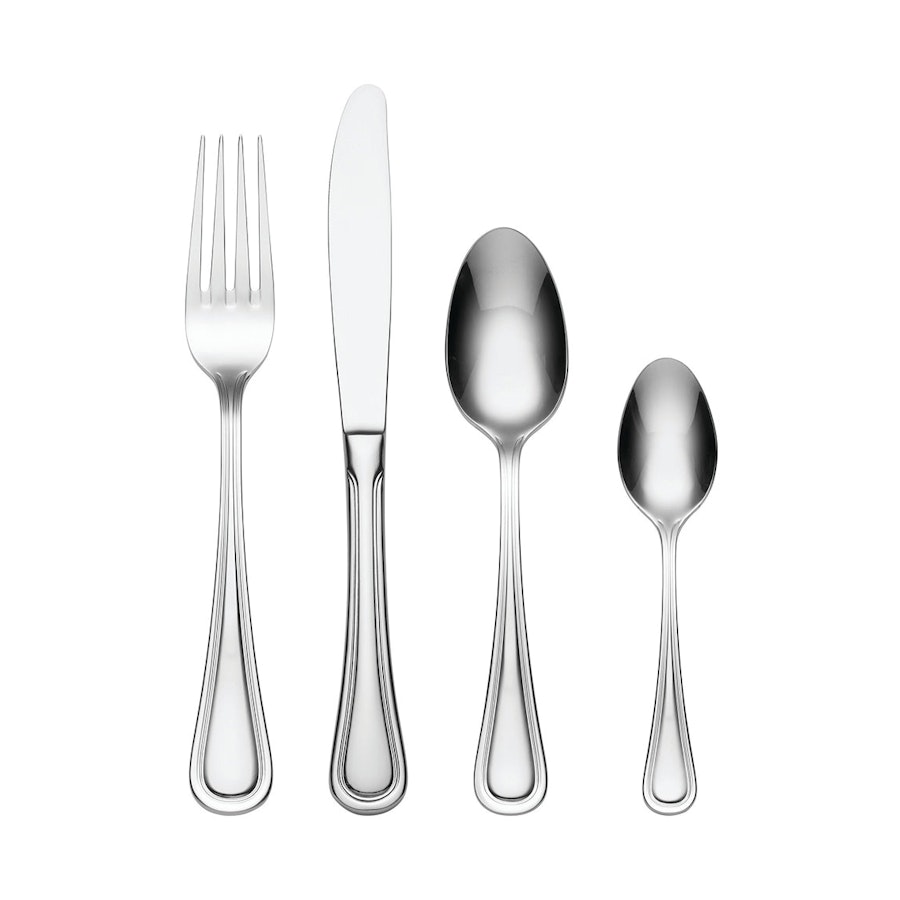Oneida Barcelona 16 Piece Cutlery Set Stainless Steel Stainless Steel