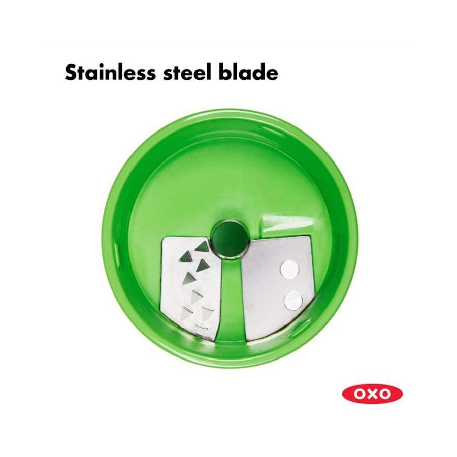 OXO Good Grips Hand-Held Spiralizer Green Green
