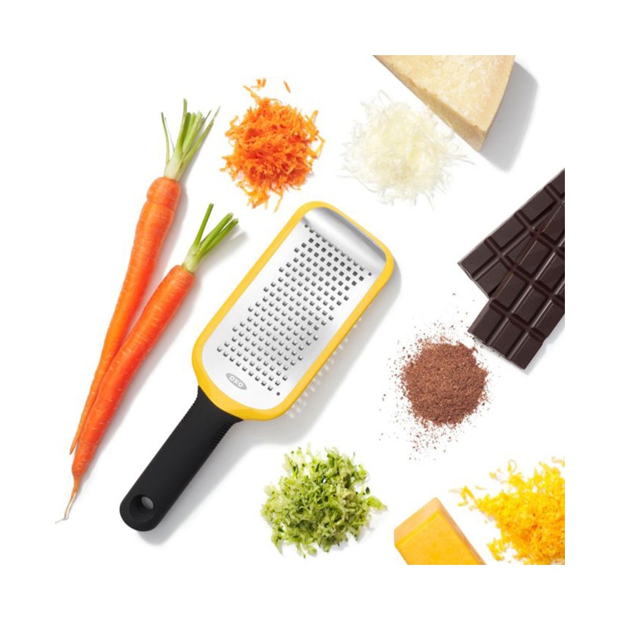 OXO Good Grips Etched Medium Grater Yellow Yellow