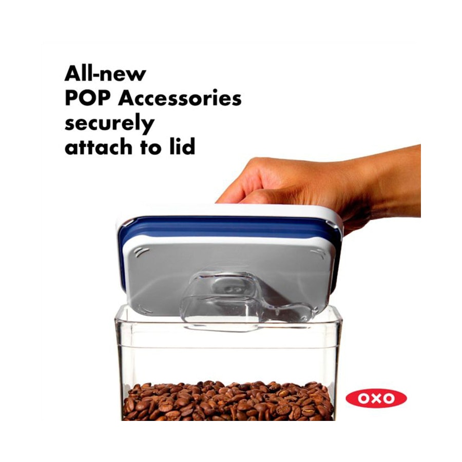 OXO Good Grips POP 4.2L Big Square Medium Container Clear Clear