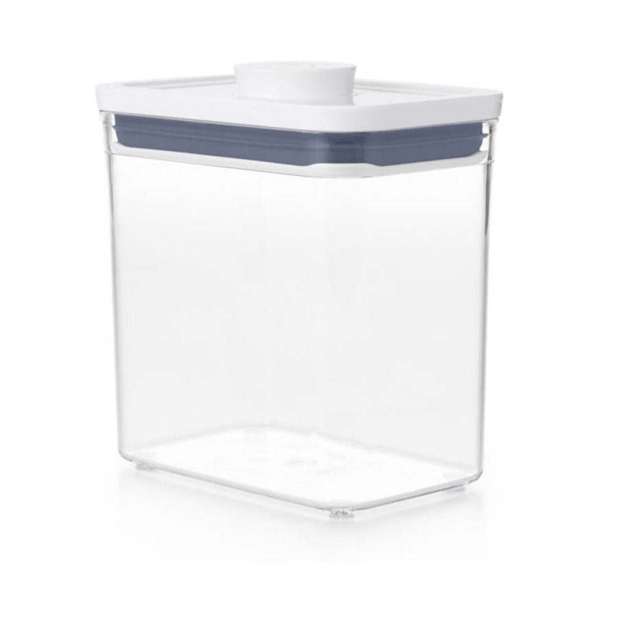 OXO Good Grips POP 1.6L Rectangle Short Container Clear Clear
