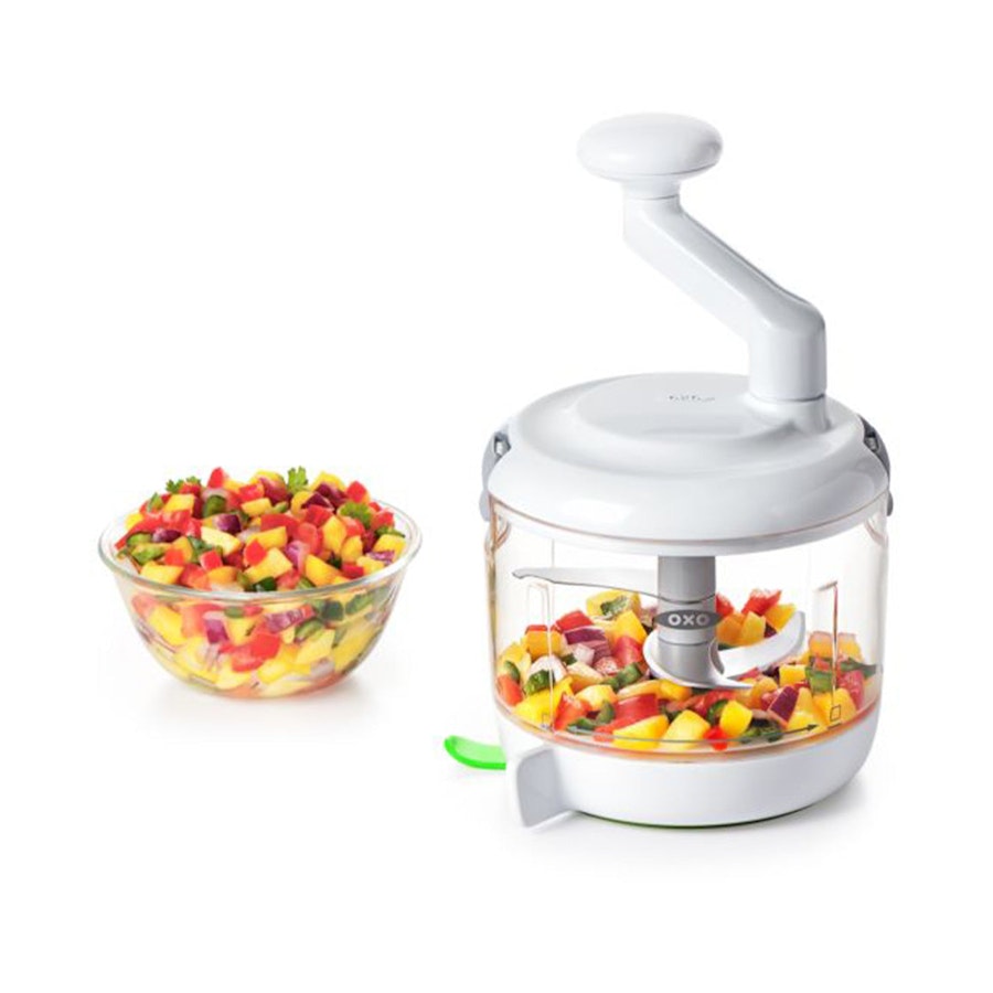 OXO Good Grips One-Stop-Chop Manual Food Processor White White