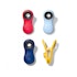OXO Good Grips Magnetic All-Purpose Clips 4 Pack Multi Coloured