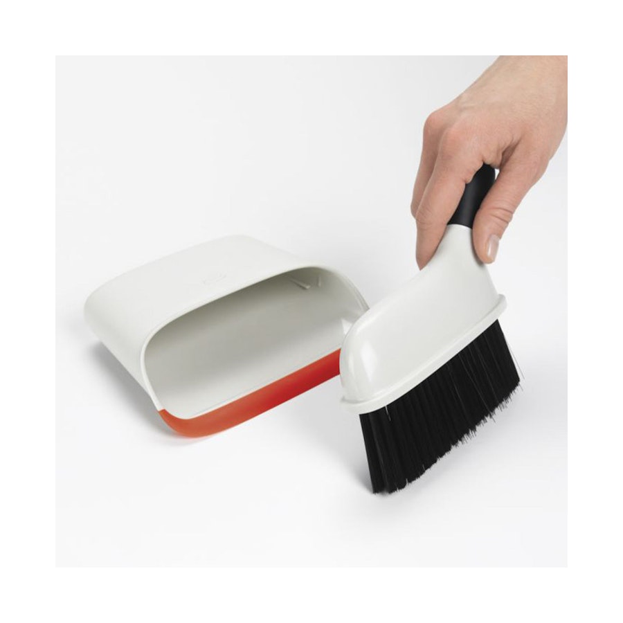 OXO Good Grips Compact Dustpan & Brush Set White White