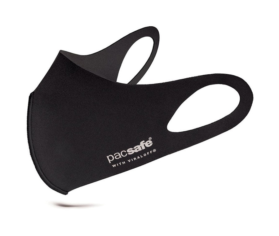 Pacsafe Protective & Reusable ViralOff Face Mask Black Large