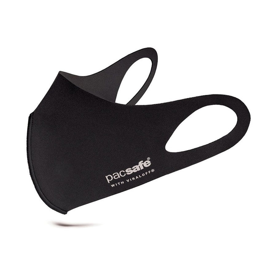 Pacsafe Protective & Reusable ViralOff Face Mask Black Large