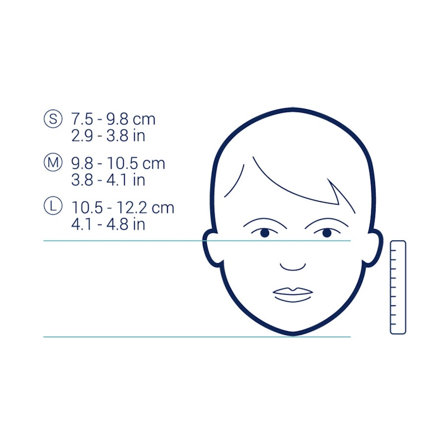 Pacsafe Protective & Reusable ViralOff Face Mask Alo Gray Large