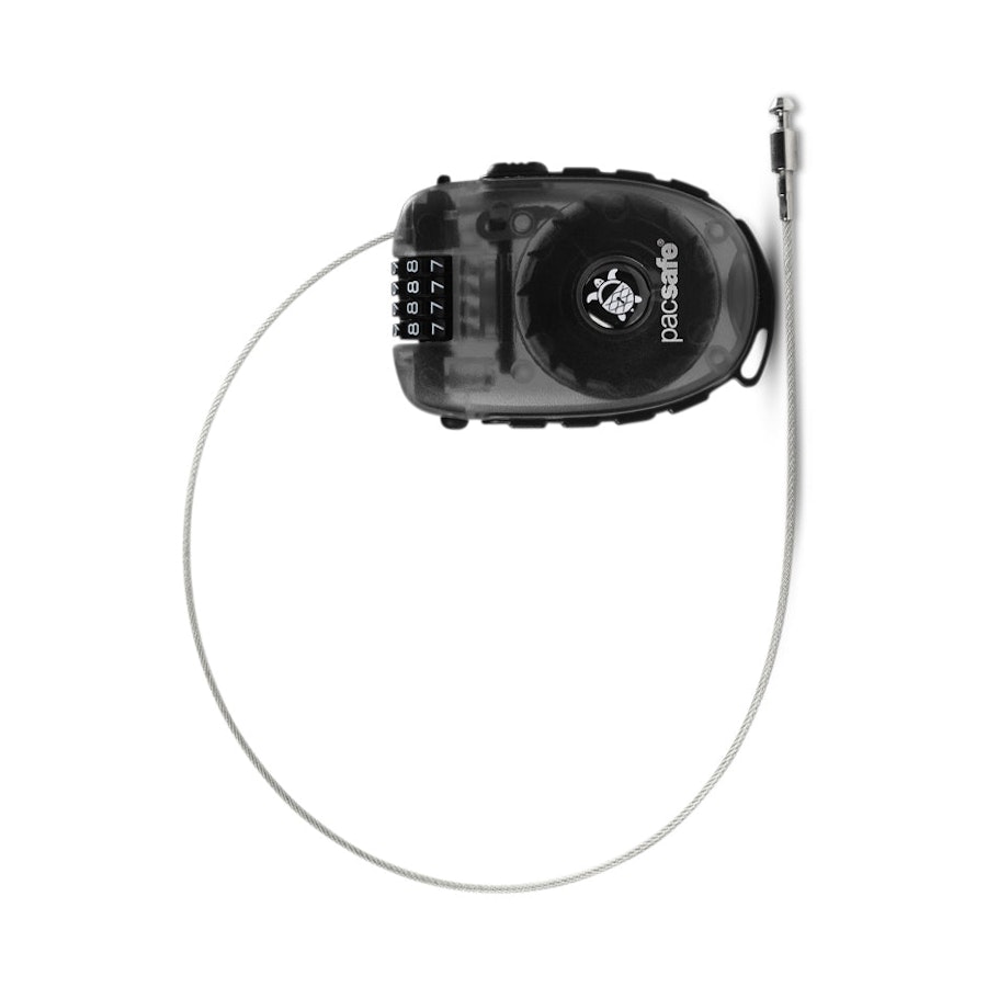 Pacsafe Retractasafe 250 4-Dial Retractable Cable Lock Smoke Smoke