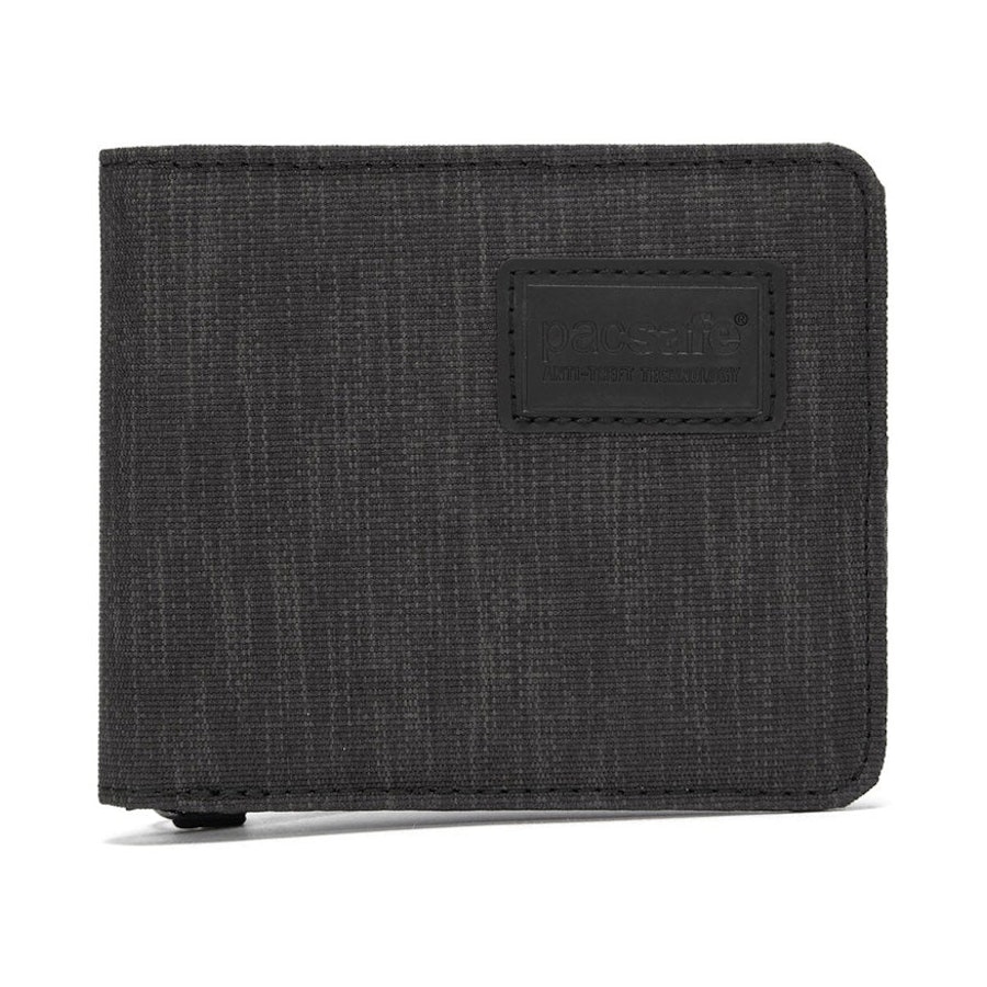Pacsafe RFID Blocking Bifold Wallet Carbon Carbon