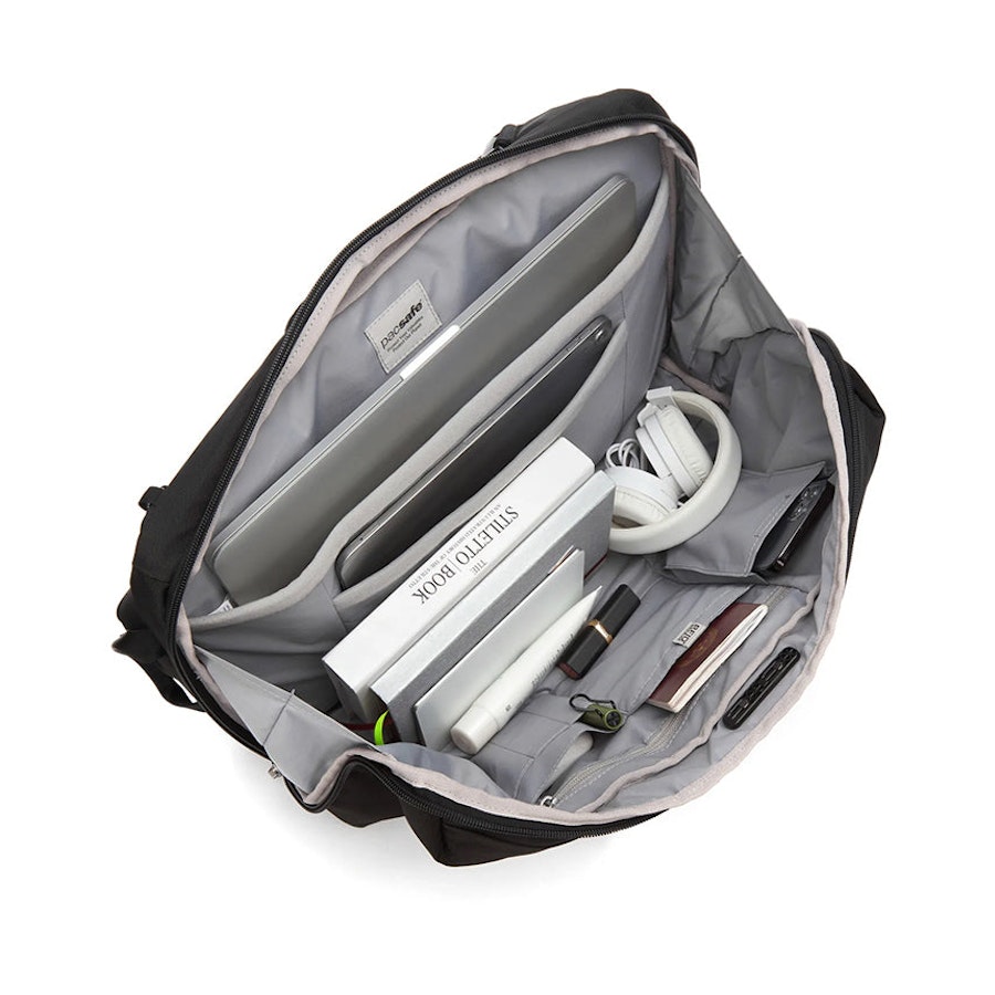 Pacsafe Metrosafe X Commuter 11L Anti-Theft Backpack Black Black