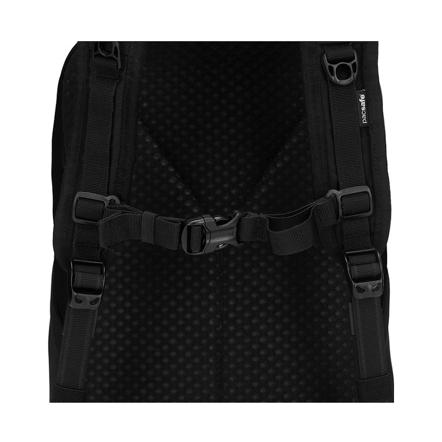 Pacsafe Vibe 20 Anti-Theft 20L Backpack RFID Jet Black Jet Black
