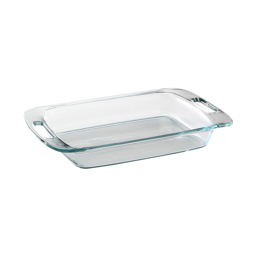 Pyrex Easy Grab 2.85L Oblong Baking Dish Clear Clear