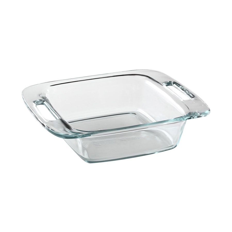 Pyrex Easy Grab 20cm Square Dish Clear Clear