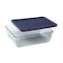 Pyrex Simply Store 11 Cup (2.6L) Rectangle Dish Dark Blue