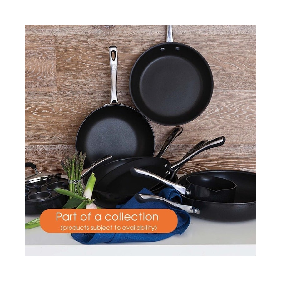 Raco Contemporary Non-Stick Induction 28cm/4.7L Covered Sauteuse Black Black