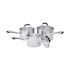 Raco Contemporary 3 Piece Cookware Set Stainless Steel