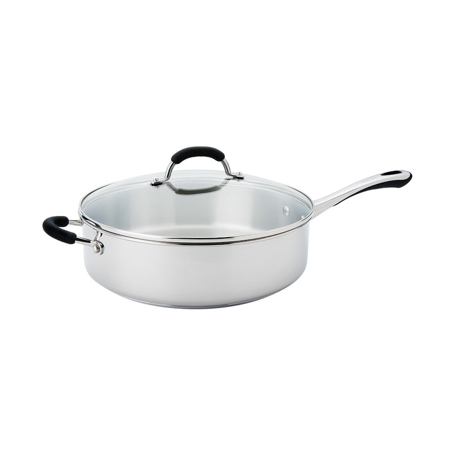 Raco Contemporary 30cm (5.7L) Covered Saute Pan Stainless Steel Stainless Steel