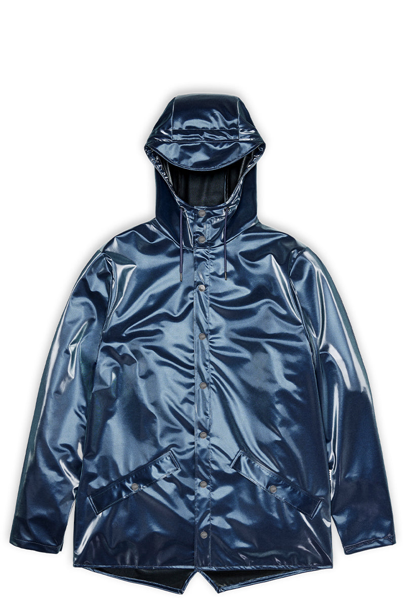 RAINS Green Waterproof Jacket Rains