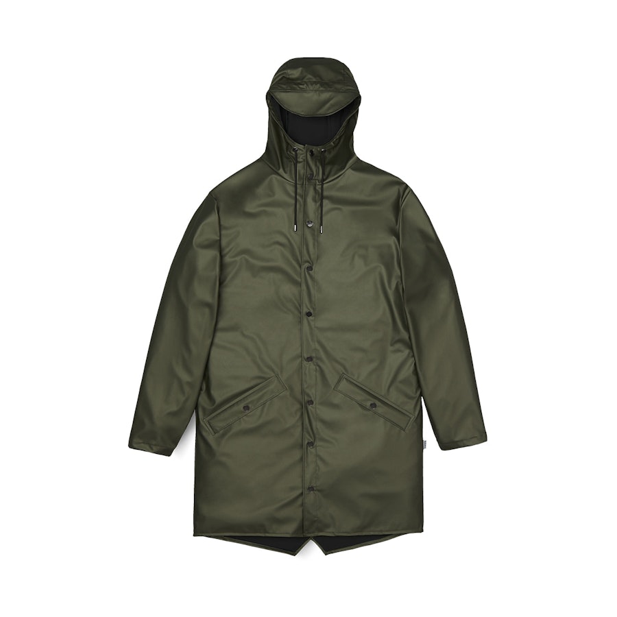 Rains Long Jacket Evergreen XL