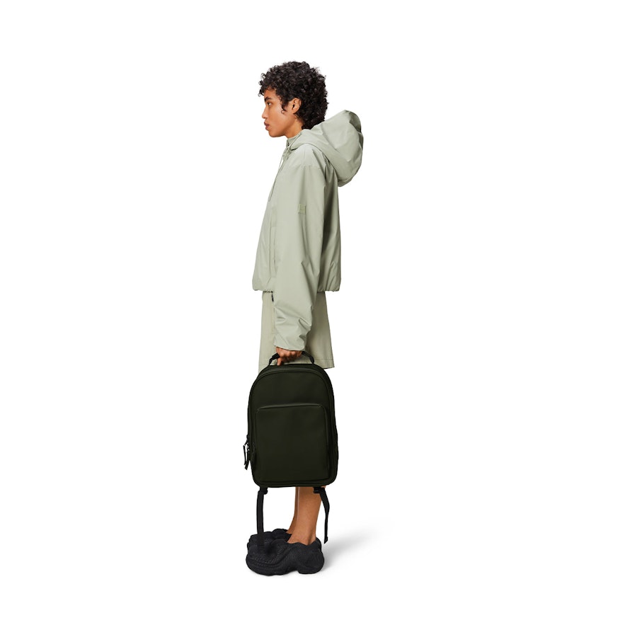Rains Book Daypack Green Green