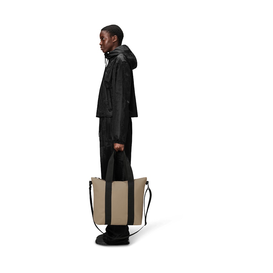 Rains Tote Bag Mini Beige Beige