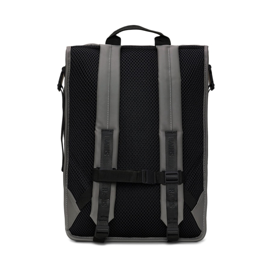 Rains Trail Rolltop Backpack Grey Grey