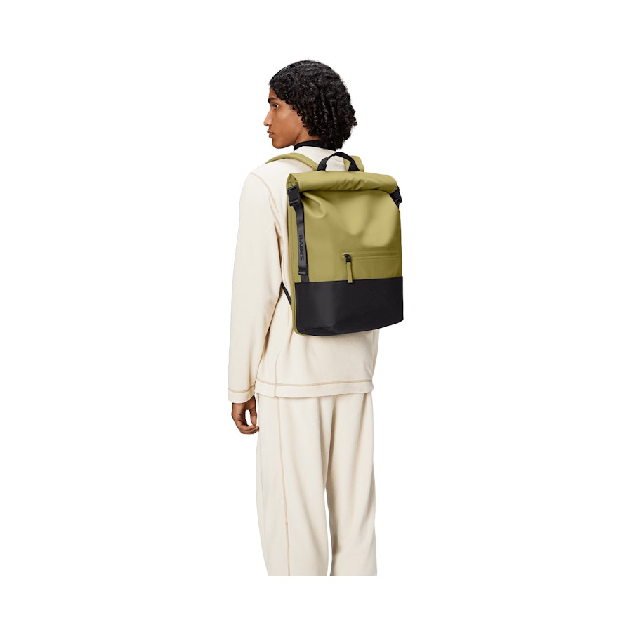 Rains Trail Rolltop Backpack Khaki Khaki