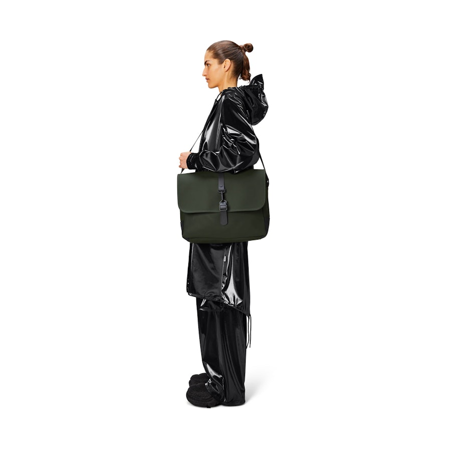 Rains Messenger Bag Green Green