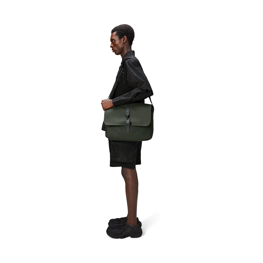 Rains Messenger Bag Green Green