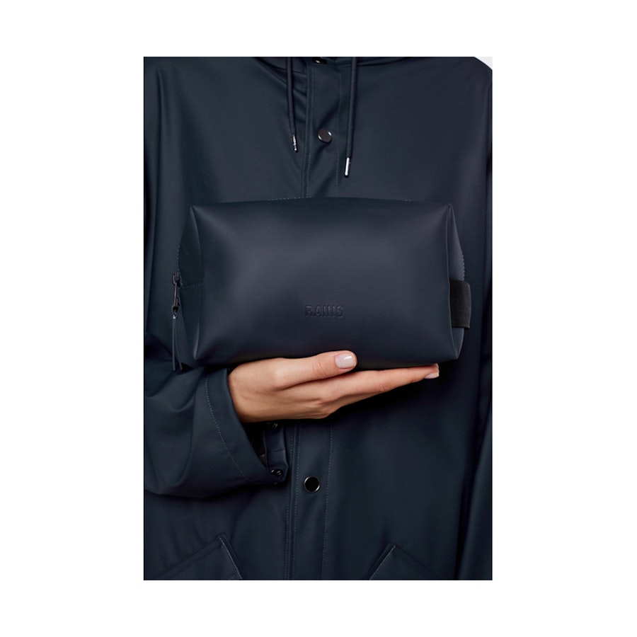 Rains Wash Bag Small Navy Navy