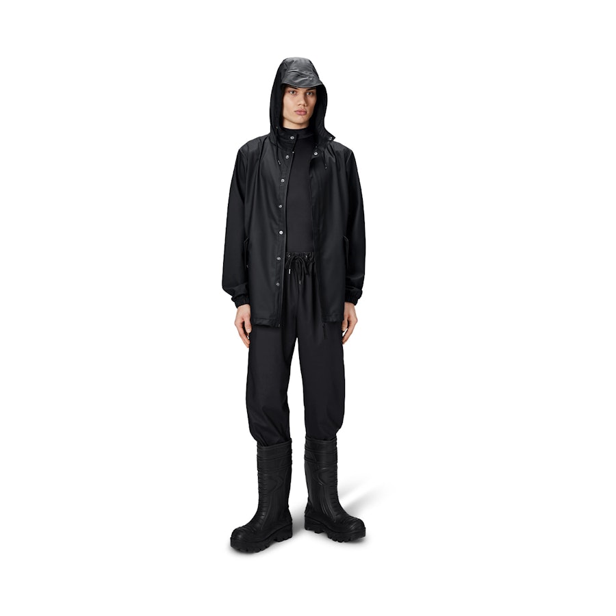 Rains Fishtail Jacket Black XS