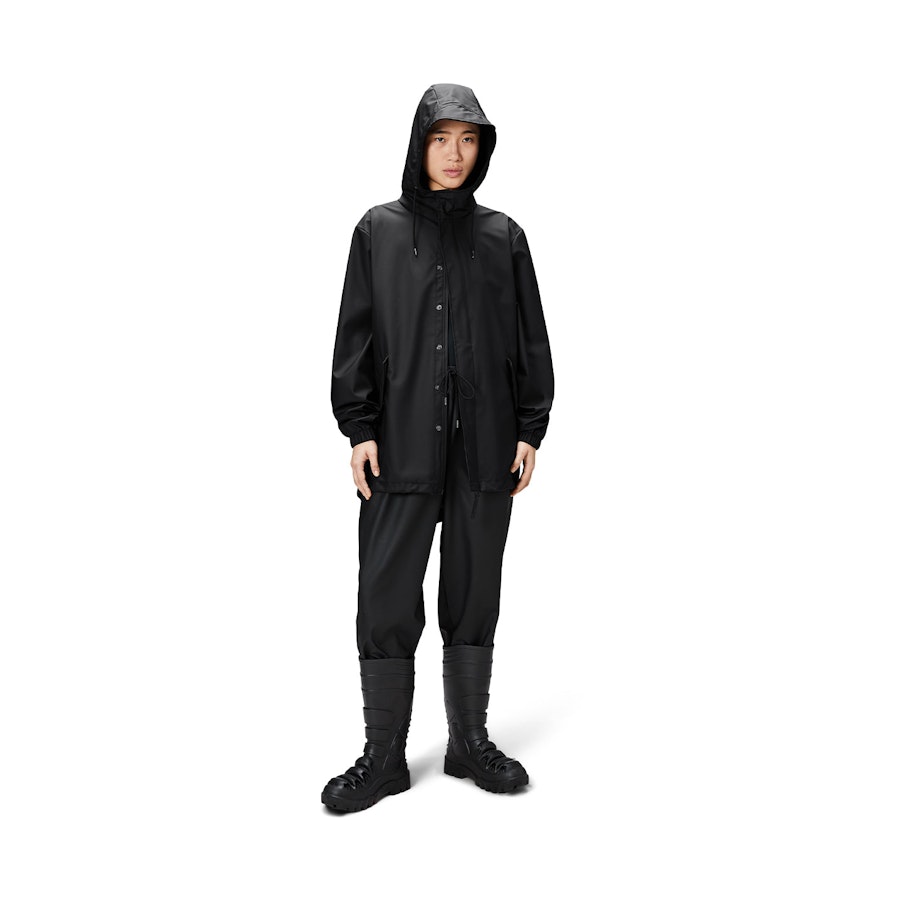 Rains Fishtail Jacket Black XXL