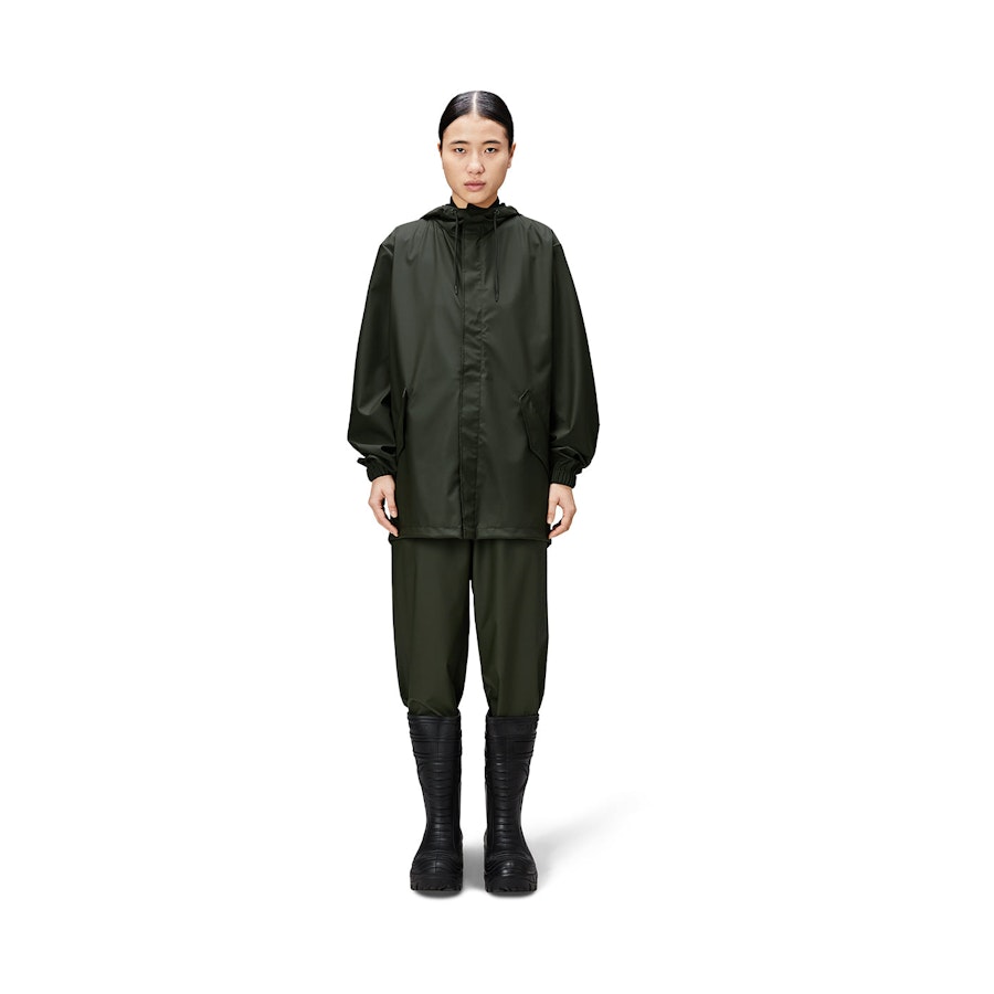 Rains Fishtail Jacket Green XS