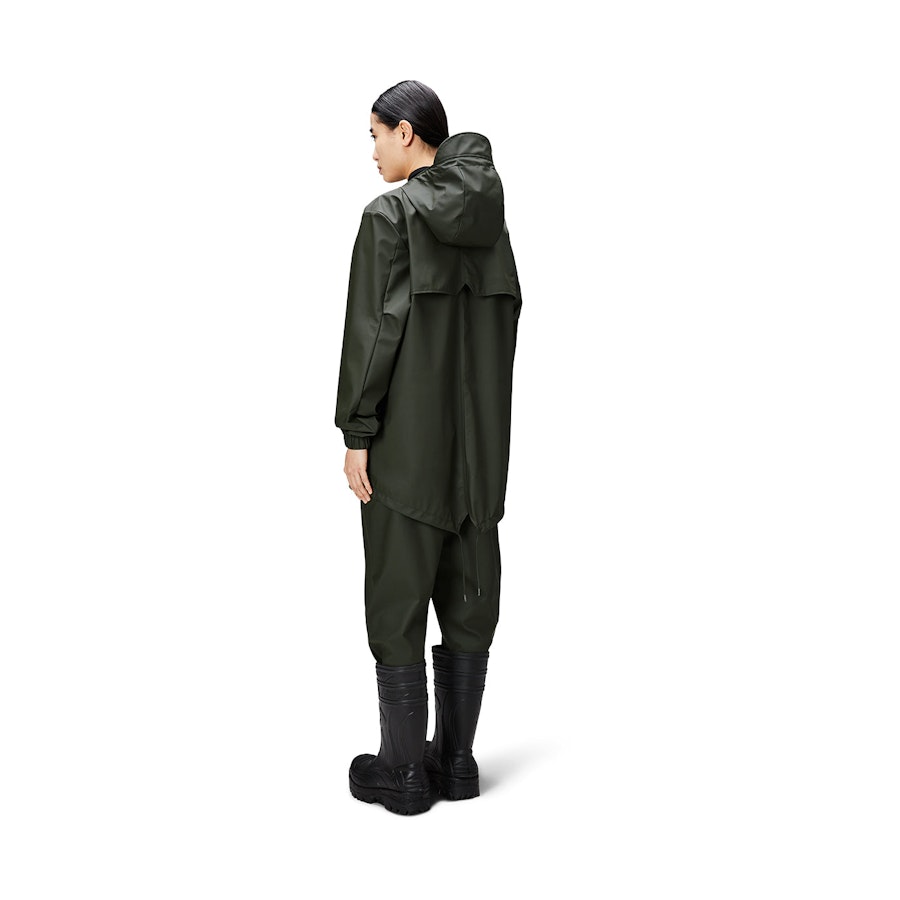 Rains Fishtail Jacket Green XXL