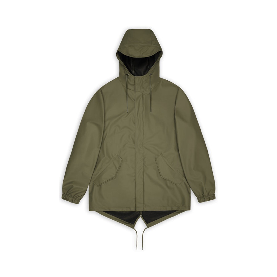 Rains Fishtail Jacket Marsh M