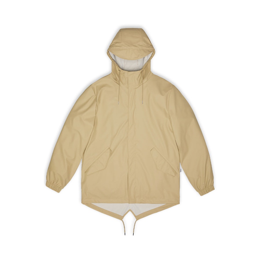 Rains Fishtail Jacket Sand XXL