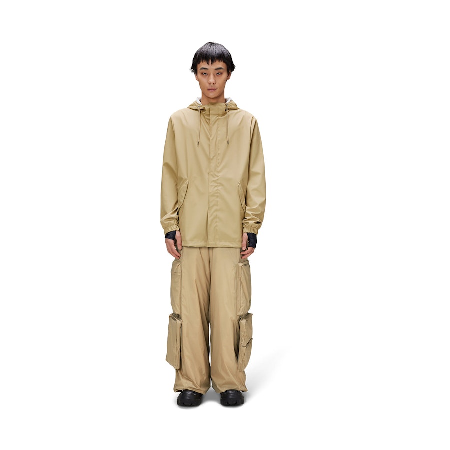 Rains Fishtail Jacket Sand XL